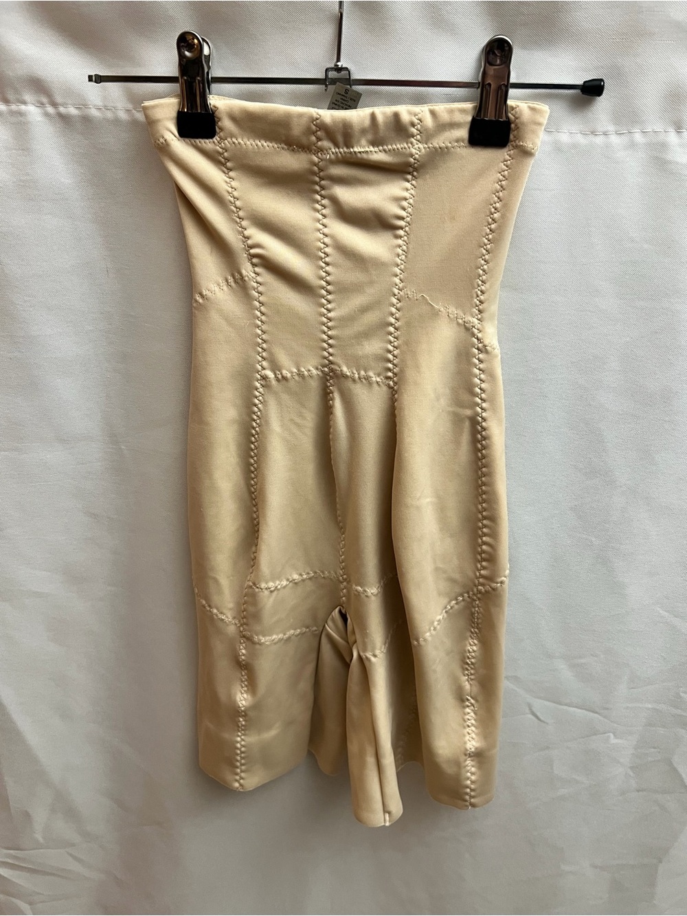 Dr. Rey’s Shapewear Beige High Waist Body Shaper Girdle Shorts Size Small